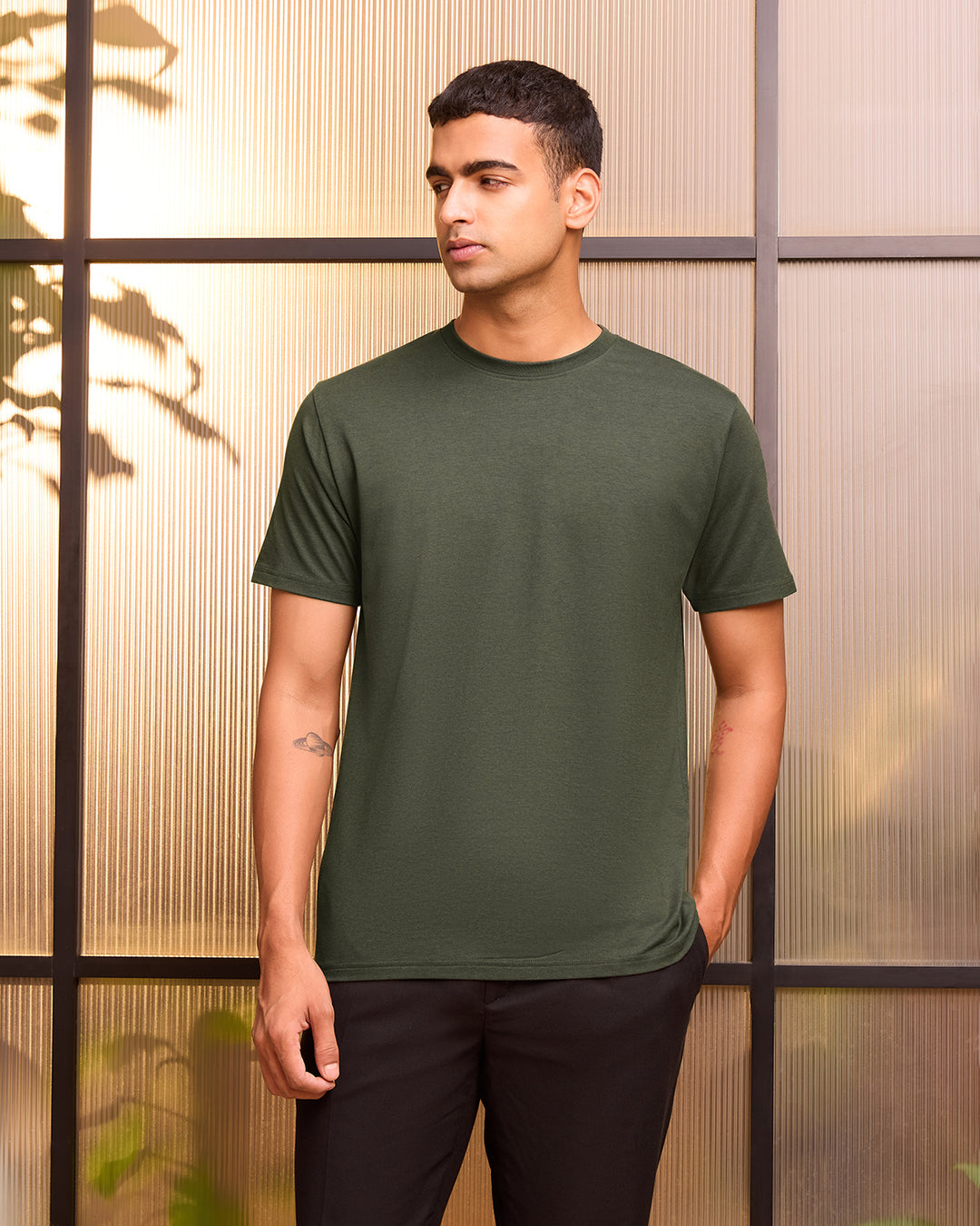 Olive Bamboo T-Shirt