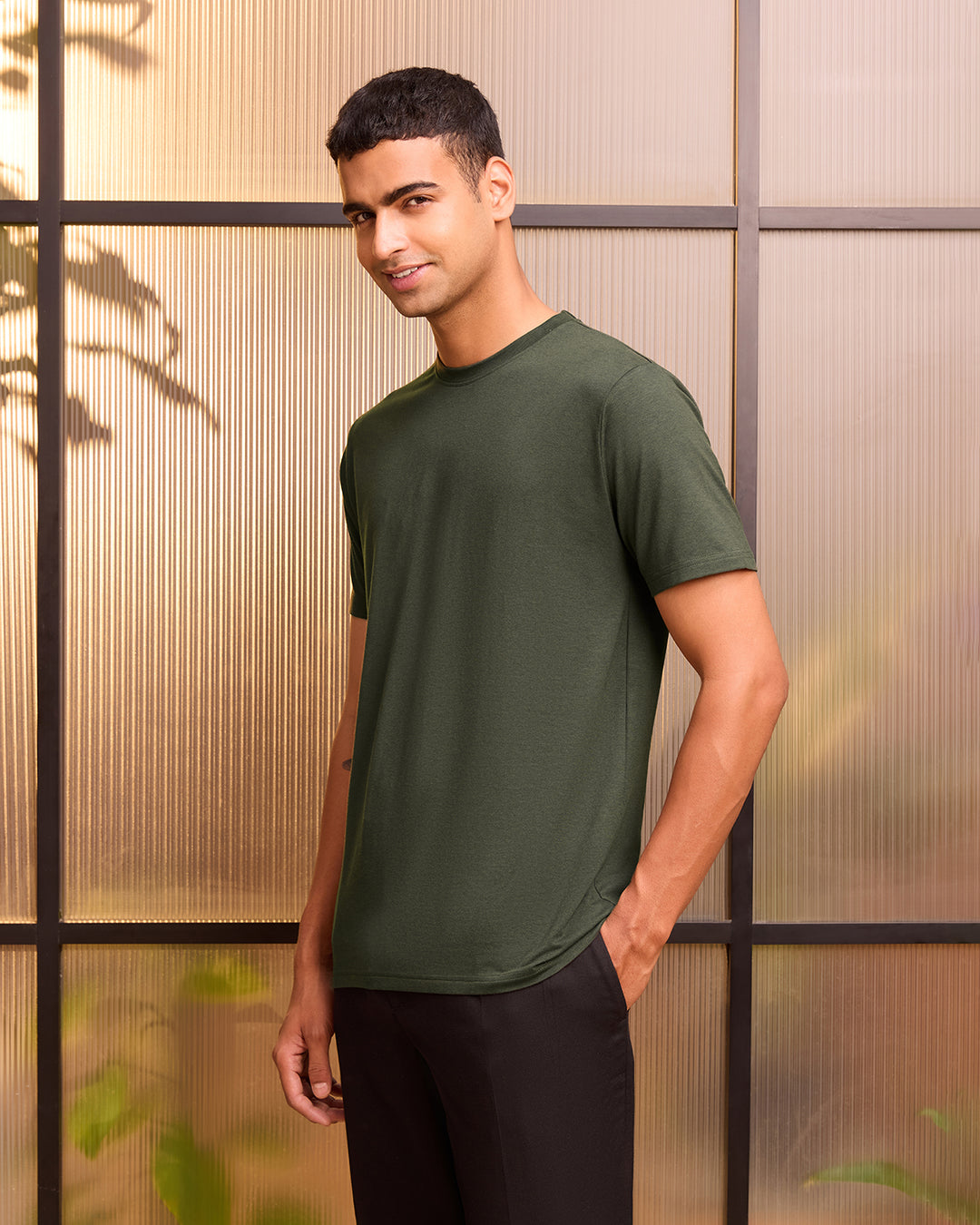Olive Bamboo T-Shirt