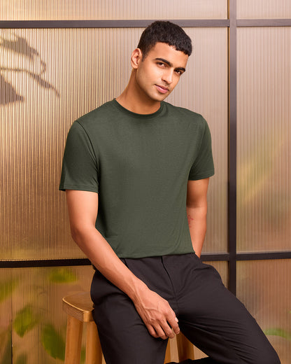 Olive Bamboo T-Shirt